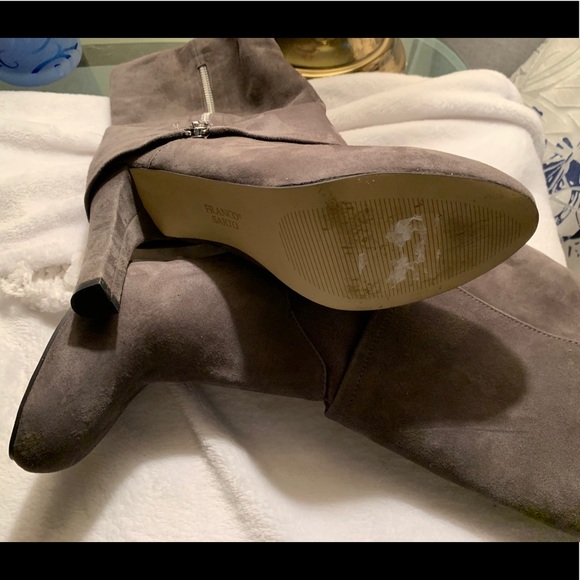 Franco Sarto, 9, Grey/mocha booties - Picture 4 of 4